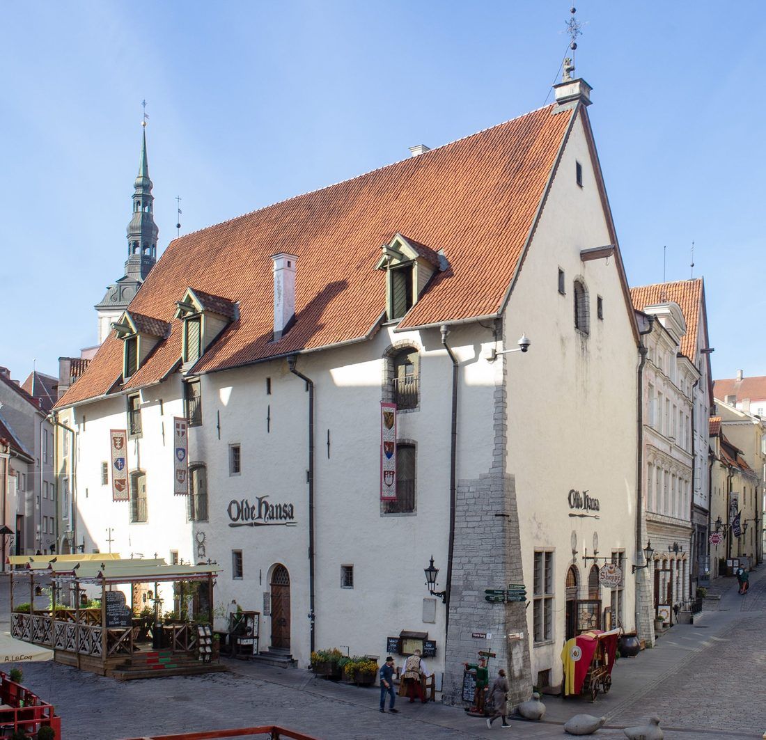Olde Hansa maja Tallinnas Vana turul